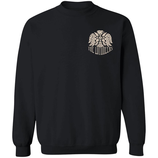 The Lumineers Merch Soaring Eagle Crest Shirt The Lumineers Merch Soaring Eagle Crest Shirt