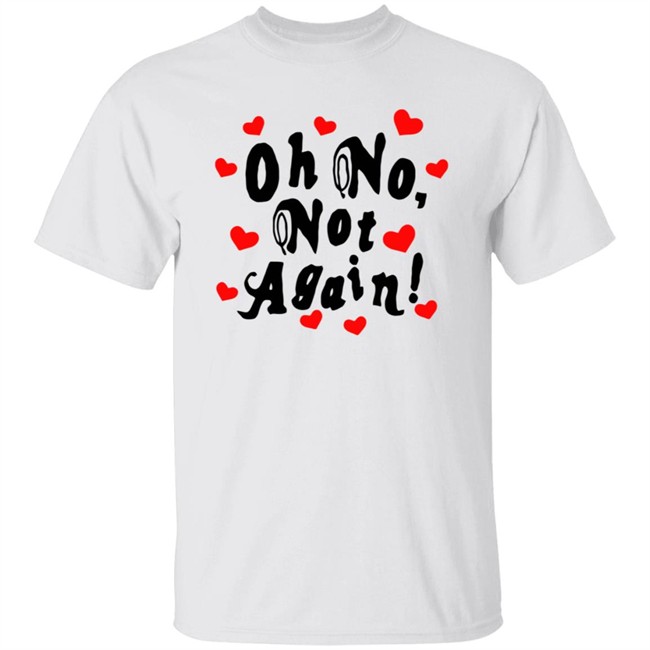 Alexander 23 Merch Oh No, Not Again Hoodie White