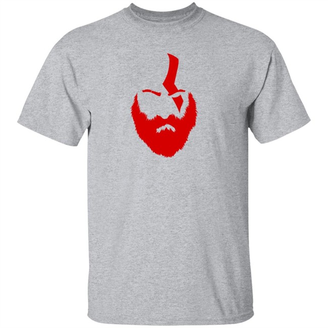 Brushed And Inked Kratos Tee Shirt Brushed And Inked Kratos Tee Shirt