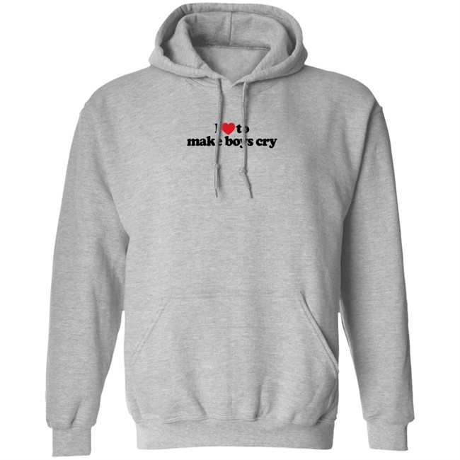 I Love To Make Boys Cry T Shirt Adoreschoni I Love To Make Boys Cry T Shirt Adoreschoni