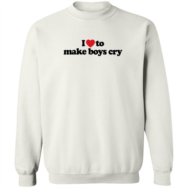 I Love To Make Boys Cry T Shirt Adoreschoni I Love To Make Boys Cry T Shirt Adoreschoni