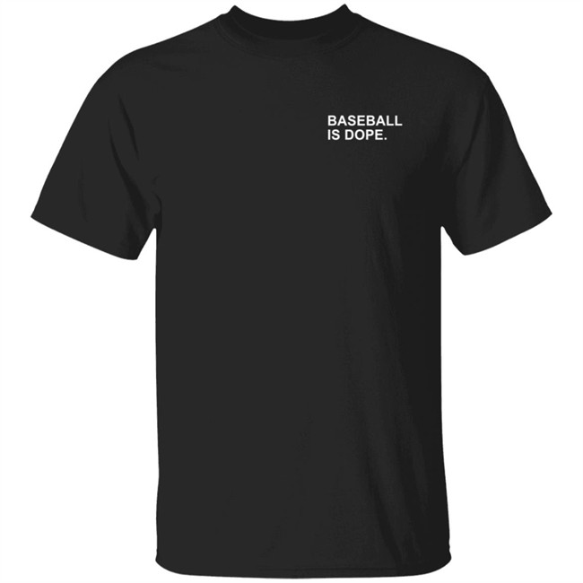 Obviousshirts Merch Baseball Is Dope Shirt