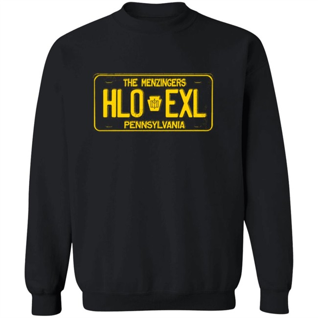 The Menzingers Merch Pa License Plate Black Shirt The Menzingers Merch Pa License Plate Black Shirt