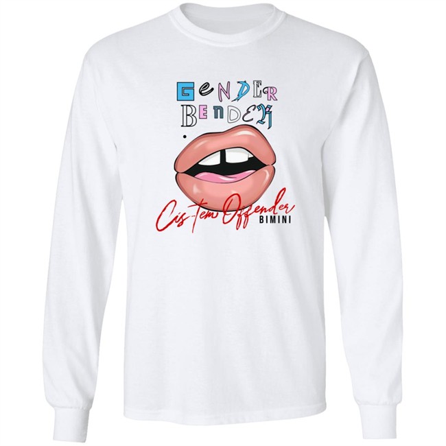 Bimini Store Gender Bender White T Shirt Bimini Store Gender Bender White T Shirt