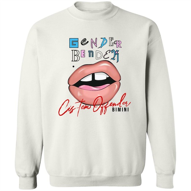 Bimini Store Gender Bender White T Shirt Bimini Store Gender Bender White T Shirt