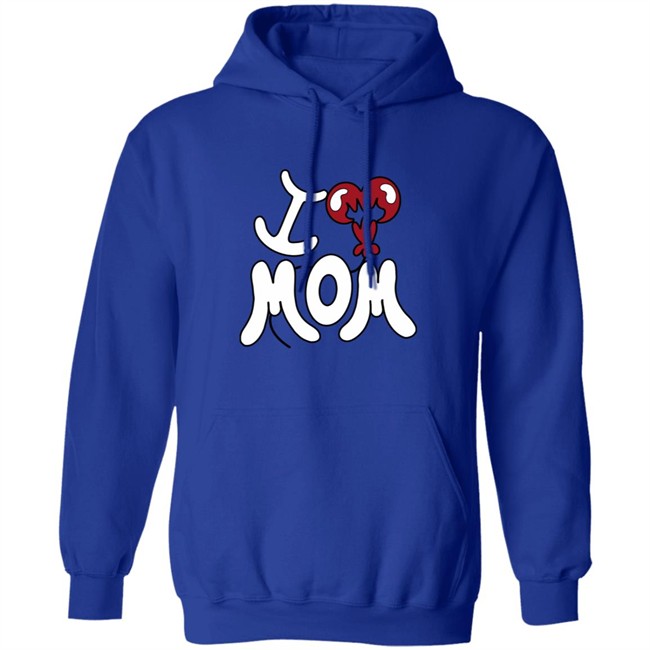 Wntd Apparel I Heart Mom Sherpa Hoodie Wntd Apparel I Heart Mom Sherpa Hoodie