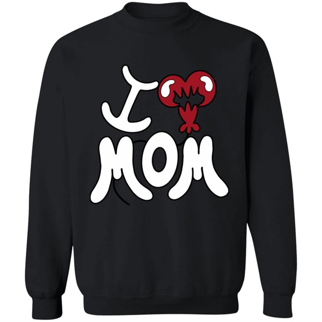 Wntd Apparel I Heart Mom Sherpa Hoodie Wntd Apparel I Heart Mom Sherpa Hoodie