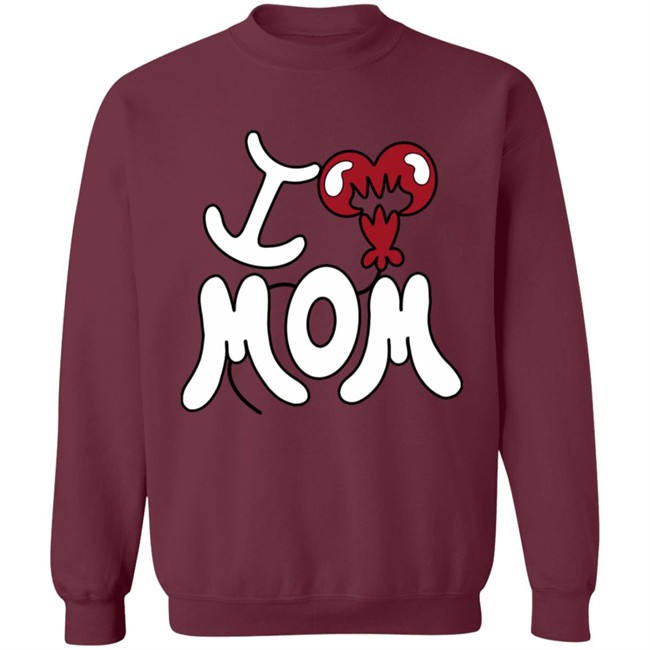 Wntd Apparel I Heart Mom Sherpa Hoodie Wntd Apparel I Heart Mom Sherpa Hoodie