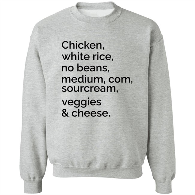 Chipotle Custom Order Long Sleeve Shirt Chipotle Custom Order Long Sleeve Shirt