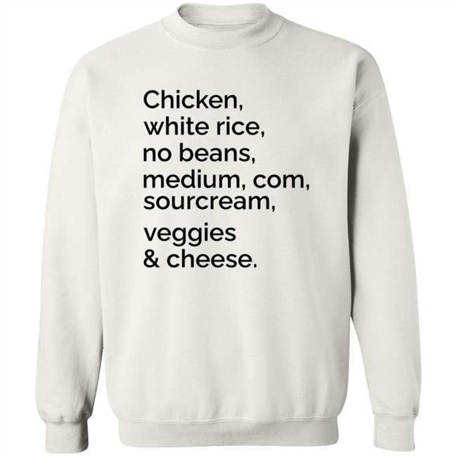 Chipotle Custom Order Long Sleeve Shirt Chipotle Custom Order Long Sleeve Shirt