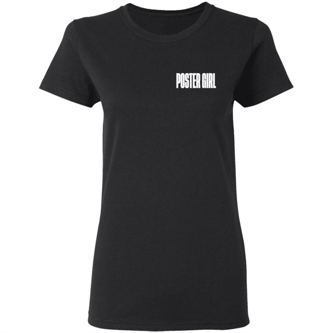 Zara Larsson Merch Poster Girl Black T Shirt Zara Larsson Merch Poster Girl Black T Shirt