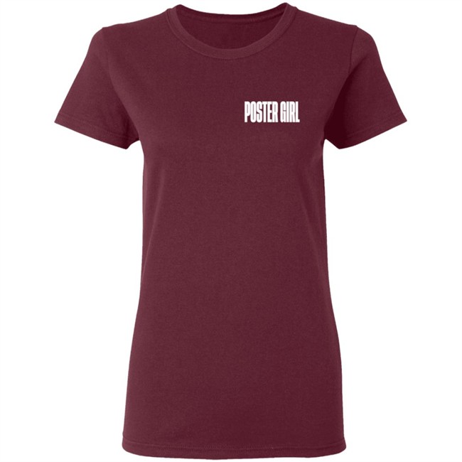 Zara Larsson Merch Poster Girl Black T Shirt Zara Larsson Merch Poster Girl Black T Shirt