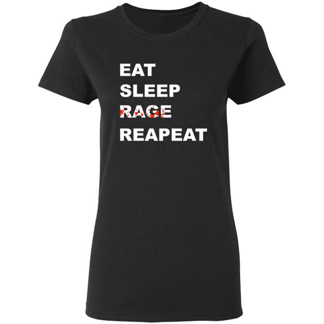 Sullivan King Merch Tyfr Eat Sleep Rage Repeat Shirt Sullivan King Merch Tyfr Eat Sleep Rage Repeat Shirt