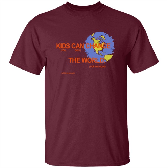 Kid Quill Merch Change The World Shirt Kid Quill Merch Change The World Shirt