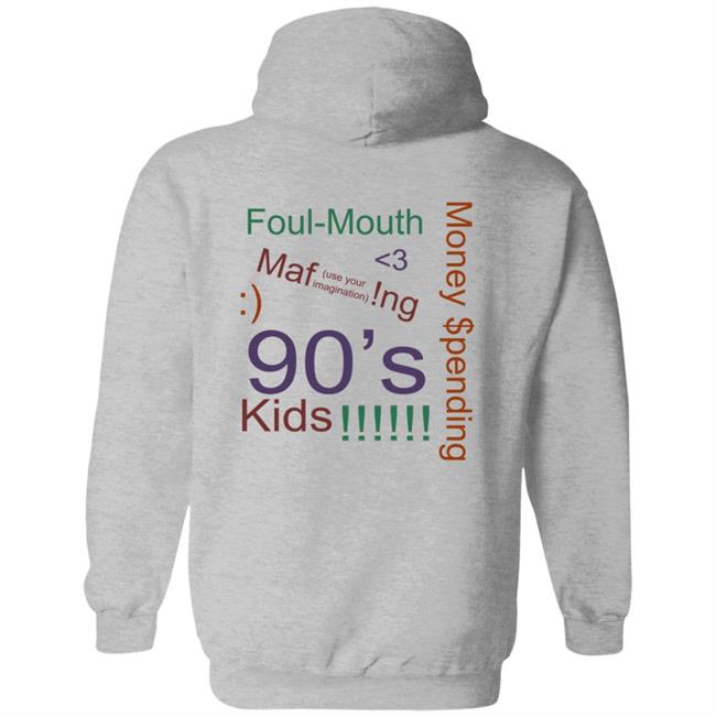 Kid Quill Merch 90s Kids Hoodie Kid Quill Merch 90s Kids Hoodie