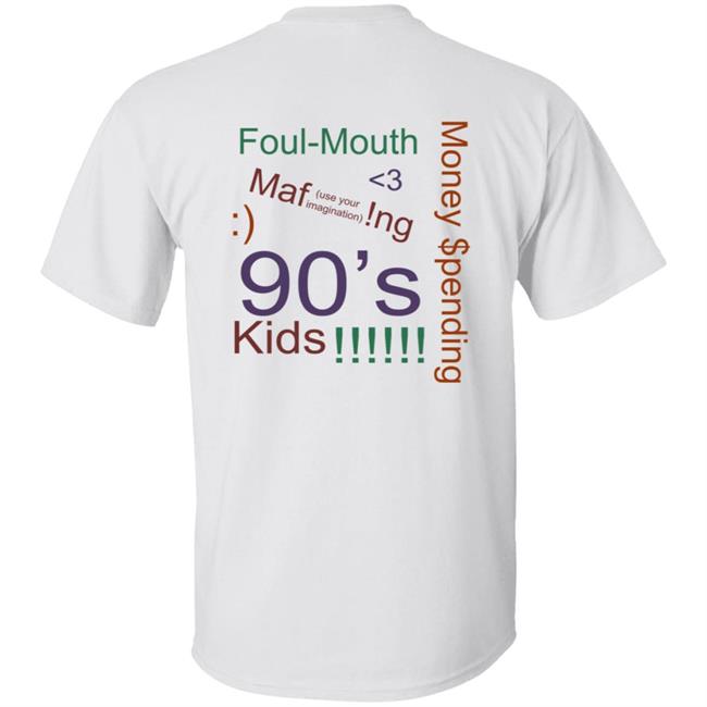 Kid Quill Merch 90s Kids Hoodie Kid Quill Merch 90s Kids Hoodie