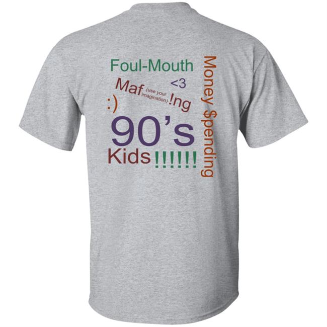 Kid Quill Merch 90s Kids Hoodie Kid Quill Merch 90s Kids Hoodie