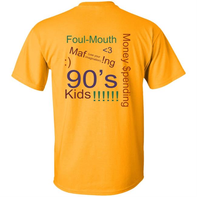 Kid Quill Merch 90s Kids Hoodie Kid Quill Merch 90s Kids Hoodie