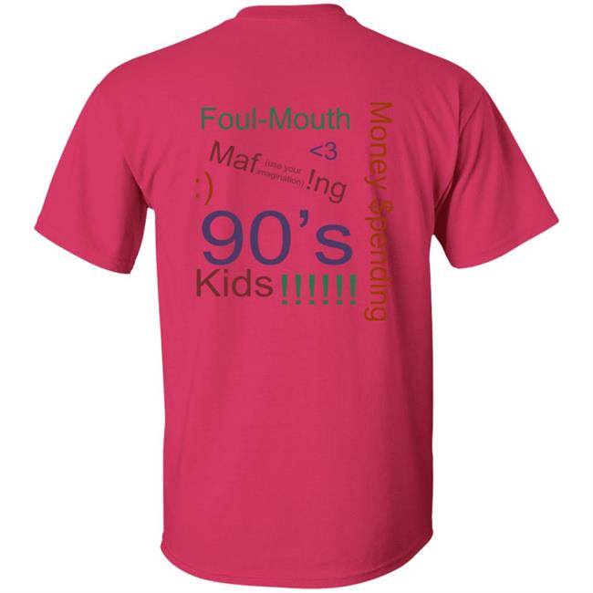 Kid Quill Merch 90s Kids Hoodie Kid Quill Merch 90s Kids Hoodie