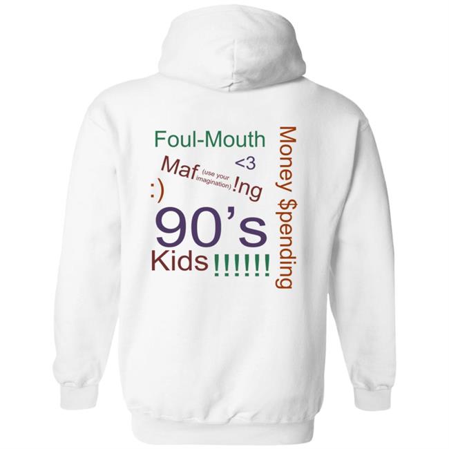 Kid Quill Merch 90s Kids Hoodie Kid Quill Merch 90s Kids Hoodie