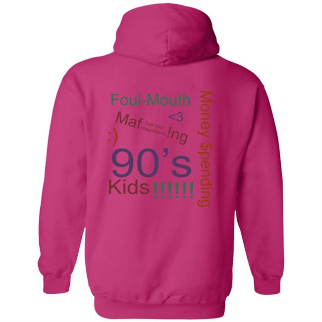 Kid Quill Merch 90s Kids Hoodie Kid Quill Merch 90s Kids Hoodie