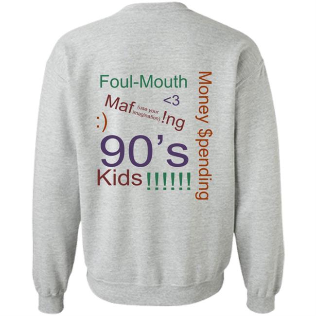 Kid Quill Merch 90s Kids Hoodie Kid Quill Merch 90s Kids Hoodie