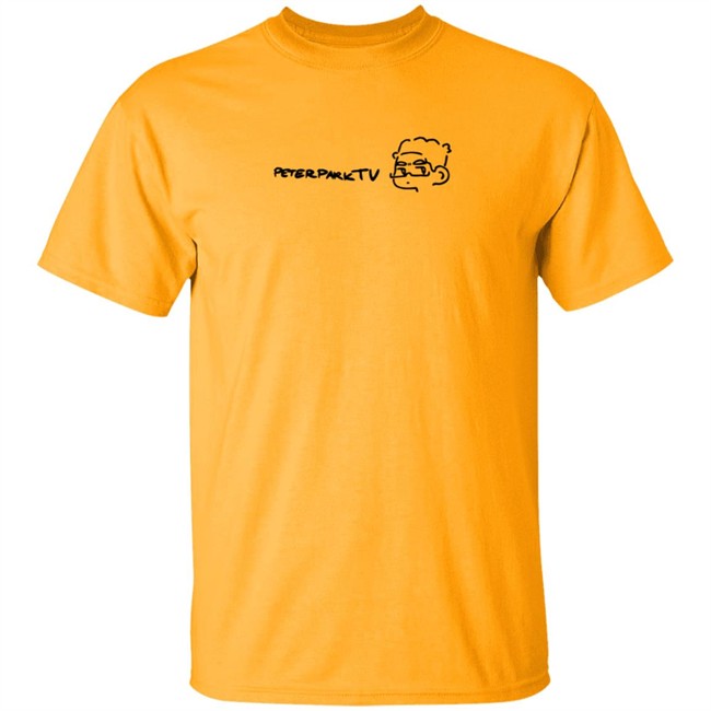 PeterPark Merch Minimal Peter Shirt White PeterPark Merch Minimal Peter Shirt White