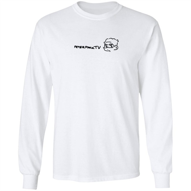PeterPark Merch Minimal Peter Shirt White PeterPark Merch Minimal Peter Shirt White