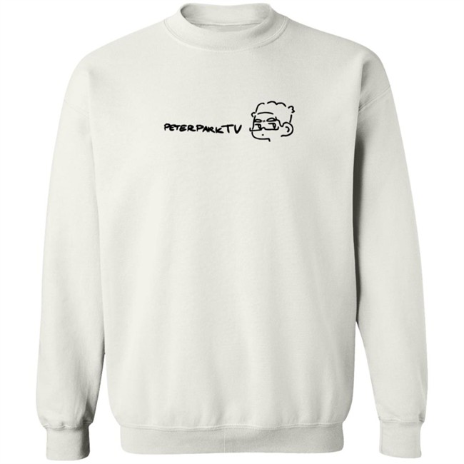 PeterPark Merch Minimal Peter Shirt White PeterPark Merch Minimal Peter Shirt White