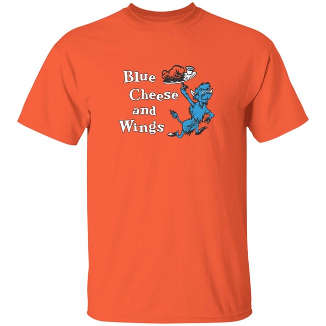 26shirts Merch Blue Cheese And Wings Shirt