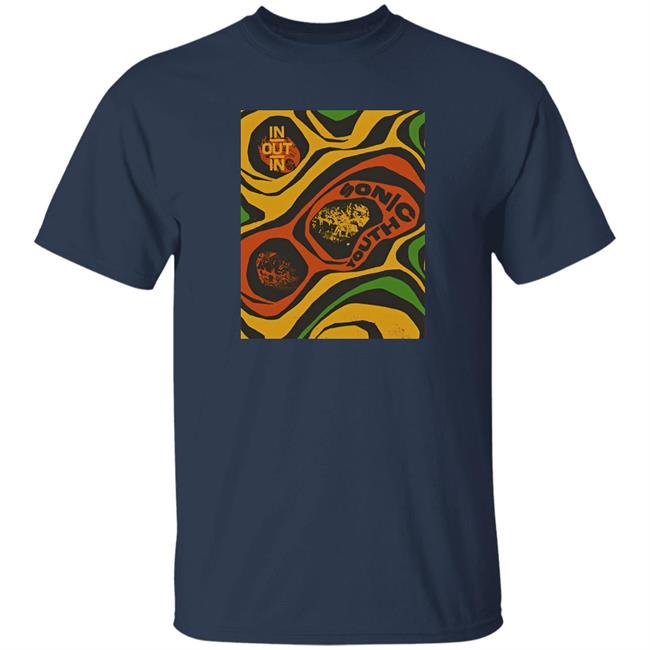 Sonic Youth Merch Spiral Shirt In Out In Shirt