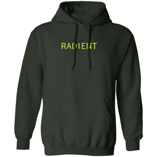 Raccoon Hitam Merch Radient Hoodie