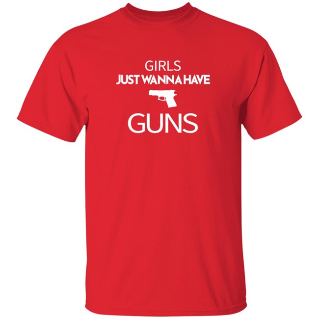 Elisha Cuthbert Girls Just Wanna Have Guns Shirt