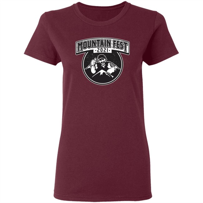 Mountain Fest 2021 Tom To Fitch Logo Tee Shirt Mountain Fest 2021 Tom To Fitch Logo Tee Shirt