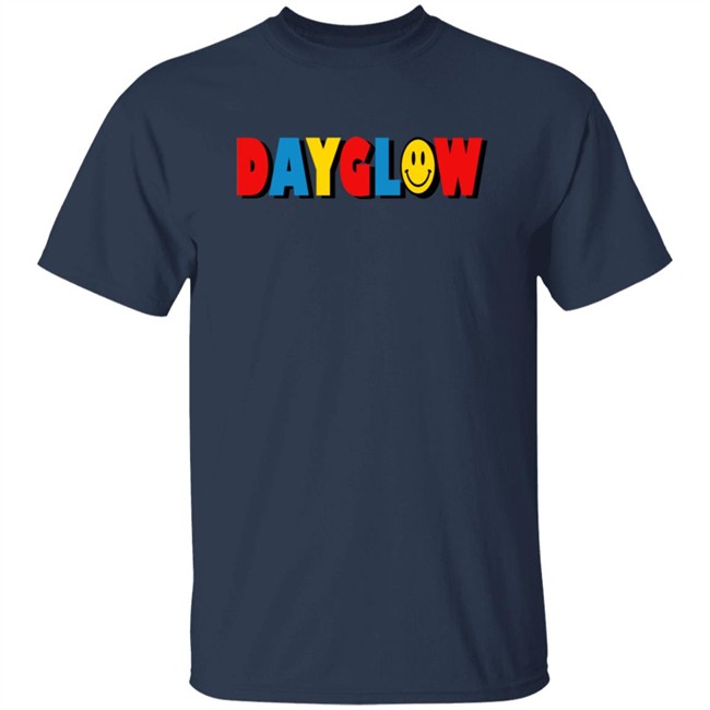 Dayglow Merch Smiley Logo Black Shirt Dayglow Merch Smiley Logo Black Shirt