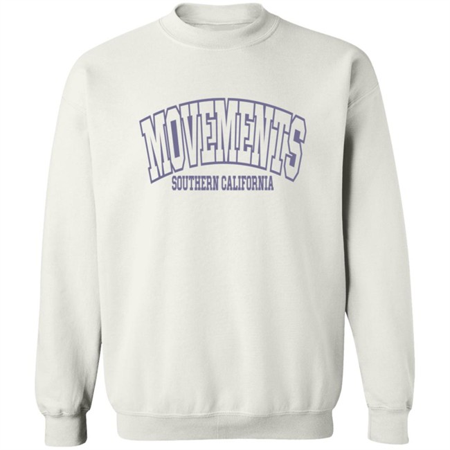 Movements Official Merch Store Shop Southern California Varsity Crewneck Sweatshirt