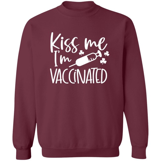 Kiss Me I'm Vaccinated Shirt Kiss Me I'm Vaccinated Shirt