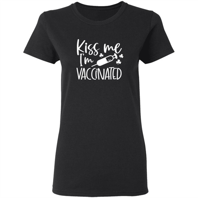 Kiss Me I'm Vaccinated Shirt Kiss Me I'm Vaccinated Shirt