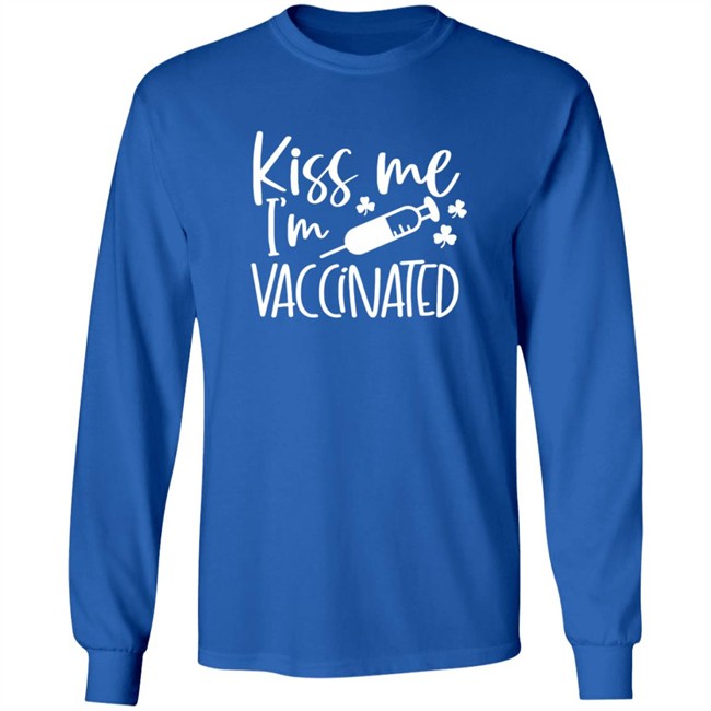 Kiss Me I'm Vaccinated Shirt Kiss Me I'm Vaccinated Shirt