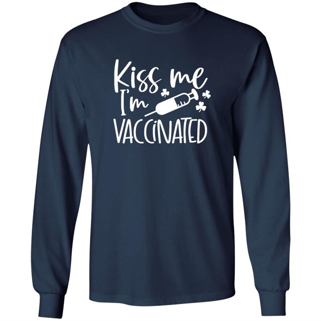 Kiss Me I'm Vaccinated Shirt Kiss Me I'm Vaccinated Shirt