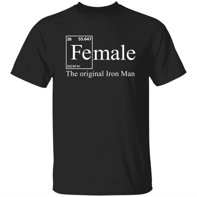 Female The Original Iron Man Shirt Jonathan Eisen