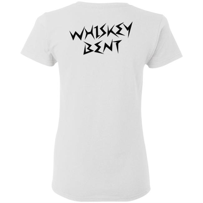 Yelawolf Whiskey Merch Bent Tee Shirt White Yelawolf Whiskey Merch Bent Tee Shirt White