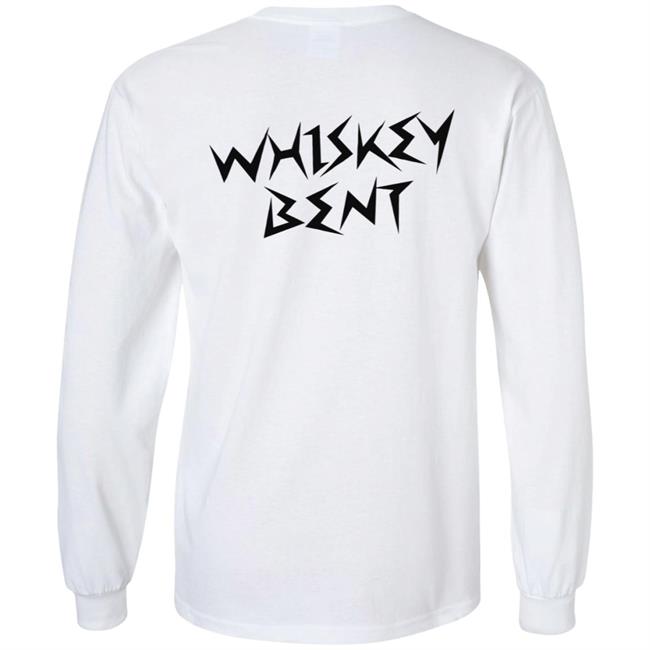 Yelawolf Whiskey Merch Bent Tee Shirt White Yelawolf Whiskey Merch Bent Tee Shirt White