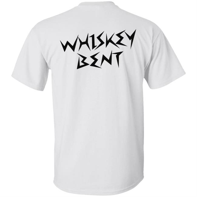 Yelawolf Whiskey Merch Bent Tee Shirt White Yelawolf Whiskey Merch Bent Tee Shirt White