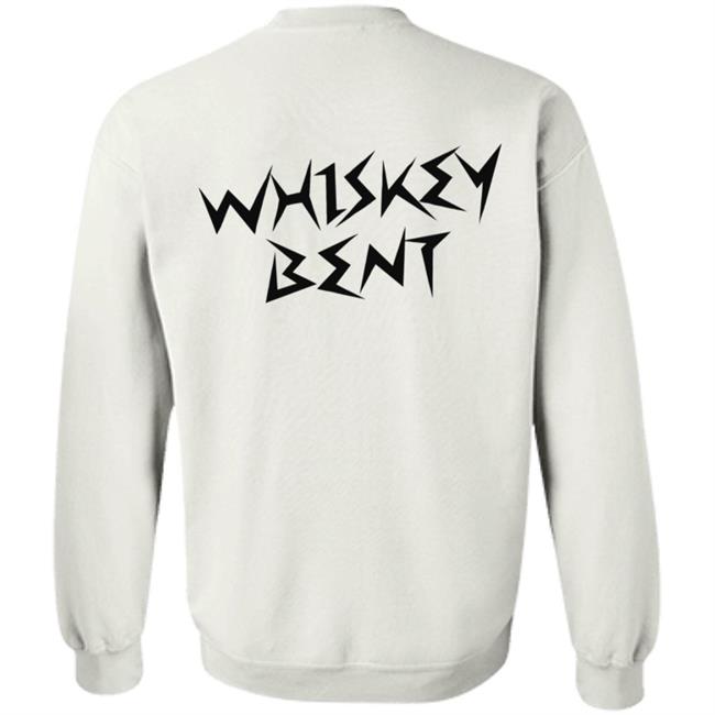 Yelawolf Whiskey Merch Bent Tee Shirt White Yelawolf Whiskey Merch Bent Tee Shirt White