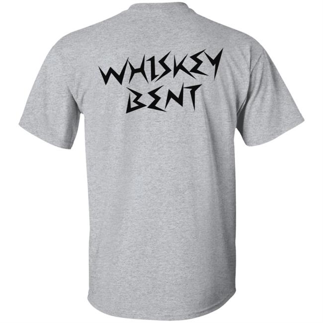 Yelawolf Whiskey Merch Bent Tee Shirt White Yelawolf Whiskey Merch Bent Tee Shirt White