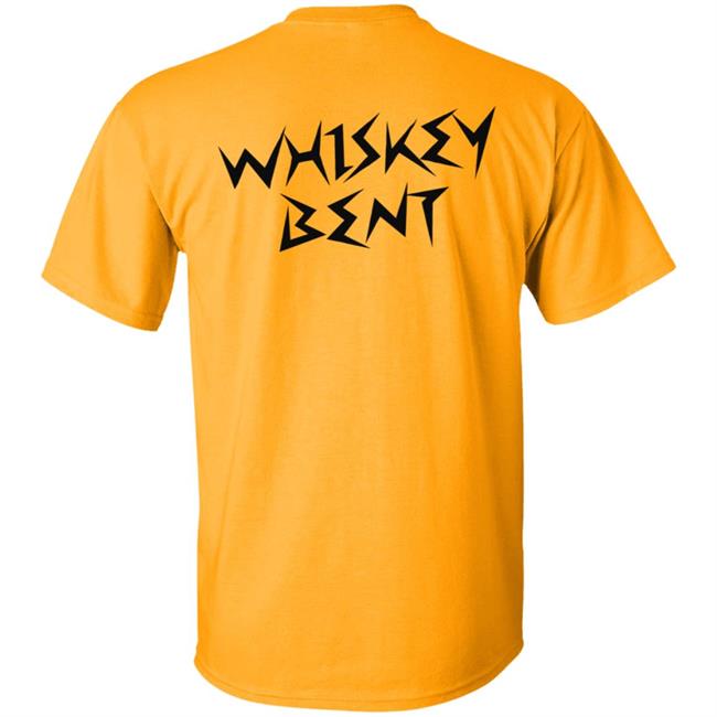 Yelawolf Whiskey Merch Bent Tee Shirt White Yelawolf Whiskey Merch Bent Tee Shirt White