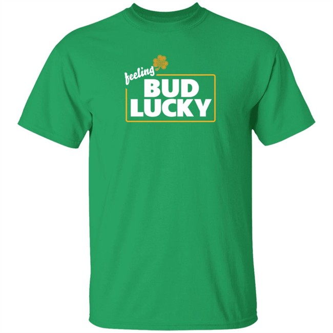 Bud Light Merch Feeling Bud Lucky T Shirt