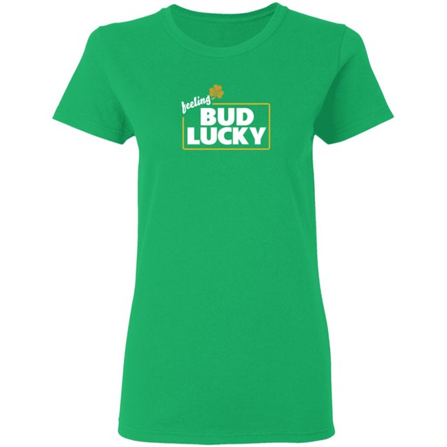 Bud Light Merch Feeling Bud Lucky T Shirt Bud Light Merch Feeling Bud Lucky T Shirt