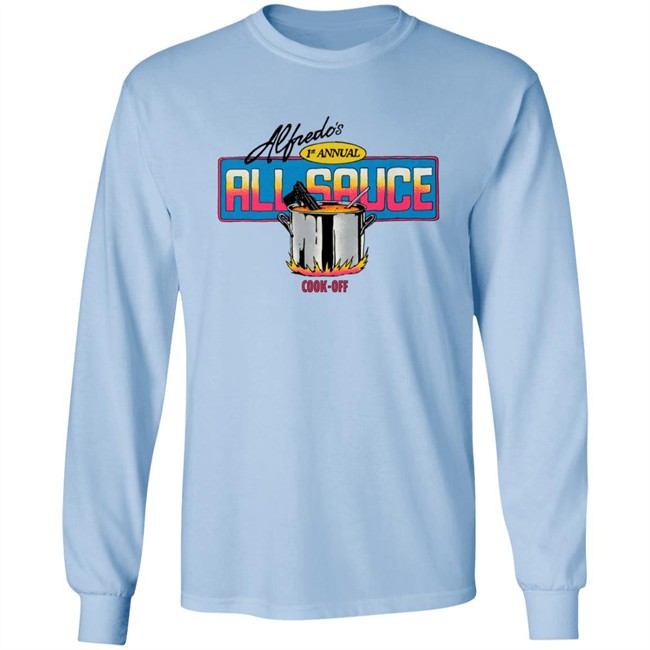 Hypebeast Merch Freddie Gibbs The Alchemist Alfredo's Sauce Cook Off Tee Shirt Hypebeast Merch Freddie Gibbs The Alchemist Alfredo's Sauce Cook Off Tee Shirt